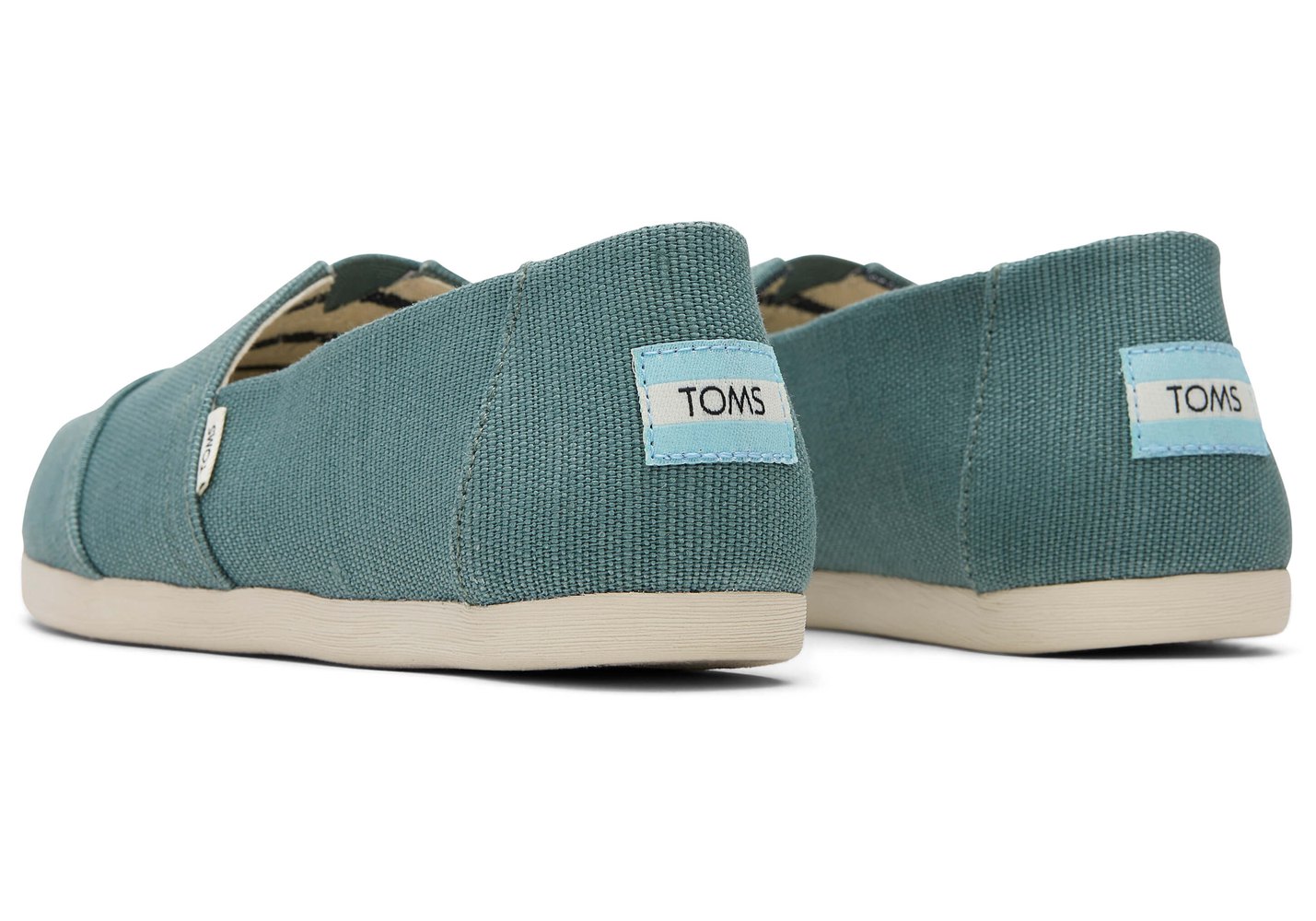 Toms Espadryle Damskie Zielone - Alpargata Heritage Płócienne - 05BTGFZLY